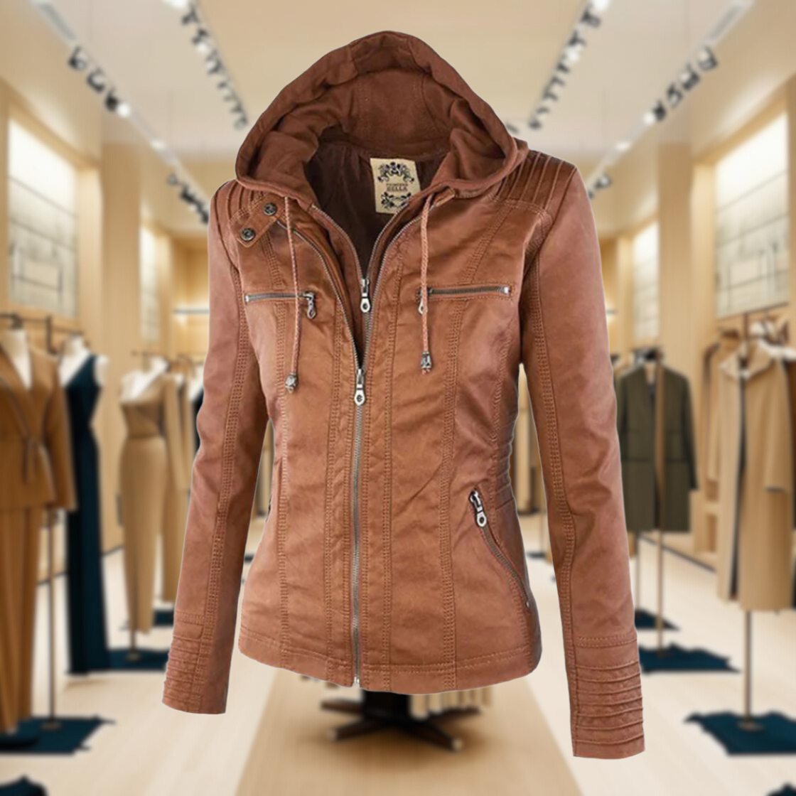 Noraya™ | Sleek Urban Hooded Jacket
