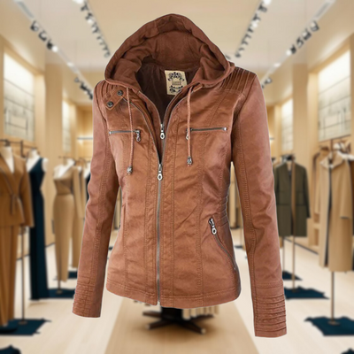 Noraya™ | Sleek Urban Hooded Jacket