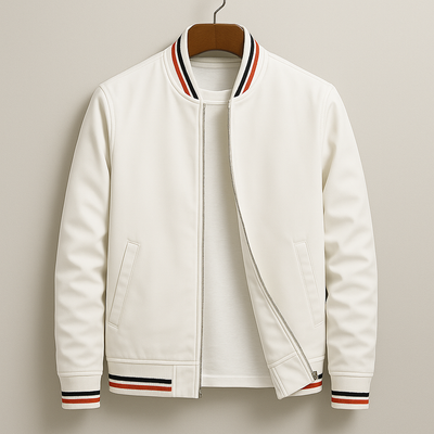 Samuel™ | Retro Varsity Zip Jacket
