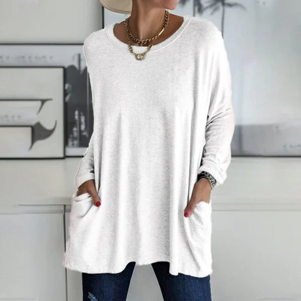 Haisley™ | Oversized Pocket Tunic Top