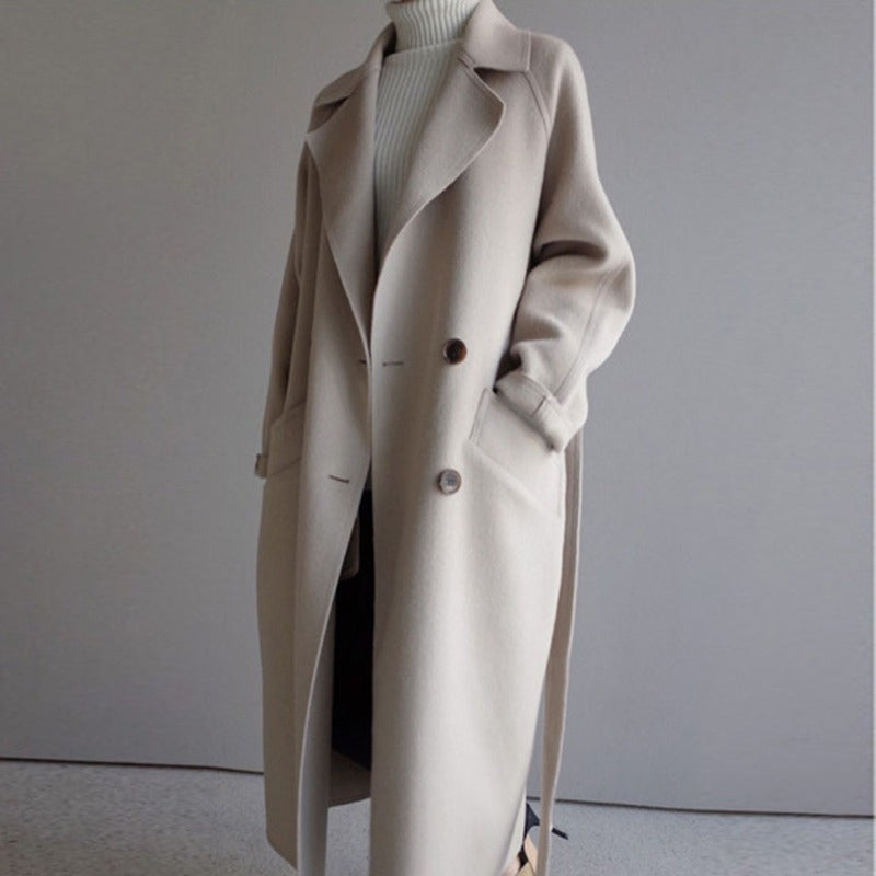Séverine™ | Long Wool Coat