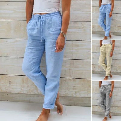 Célyra™ | Women’s Lightweight Linen Pants