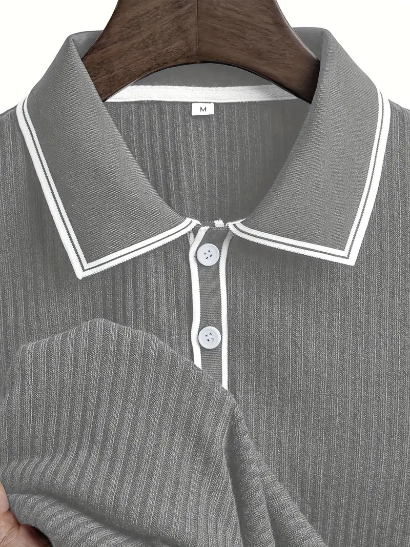 Hervé™ | Tailored Knit Polo Shirt