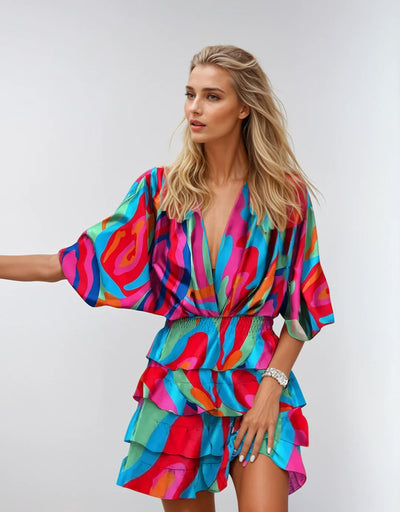 Céphira™ | Boho Mini Dress