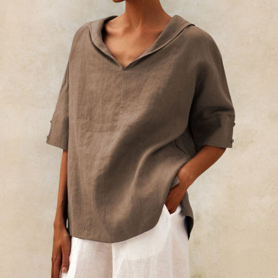 Kaia™ | Casual Loose-Fit Blouse