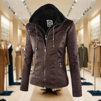 Noraya™ | Sleek Urban Hooded Jacket