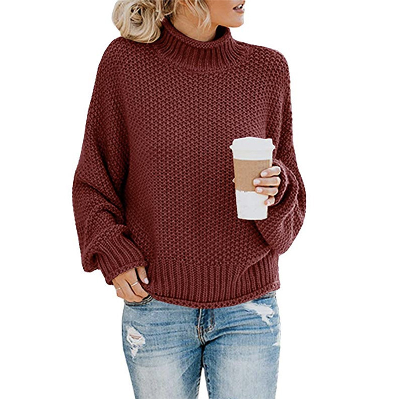Solyana™ | Chunky Knit Turtleneck Sweater