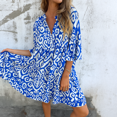 Jeylina™ | Elegant Casual V-Neck Dress