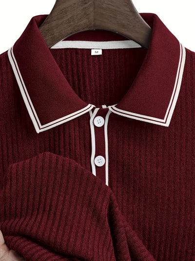 Hervé™ | Tailored Knit Polo Shirt