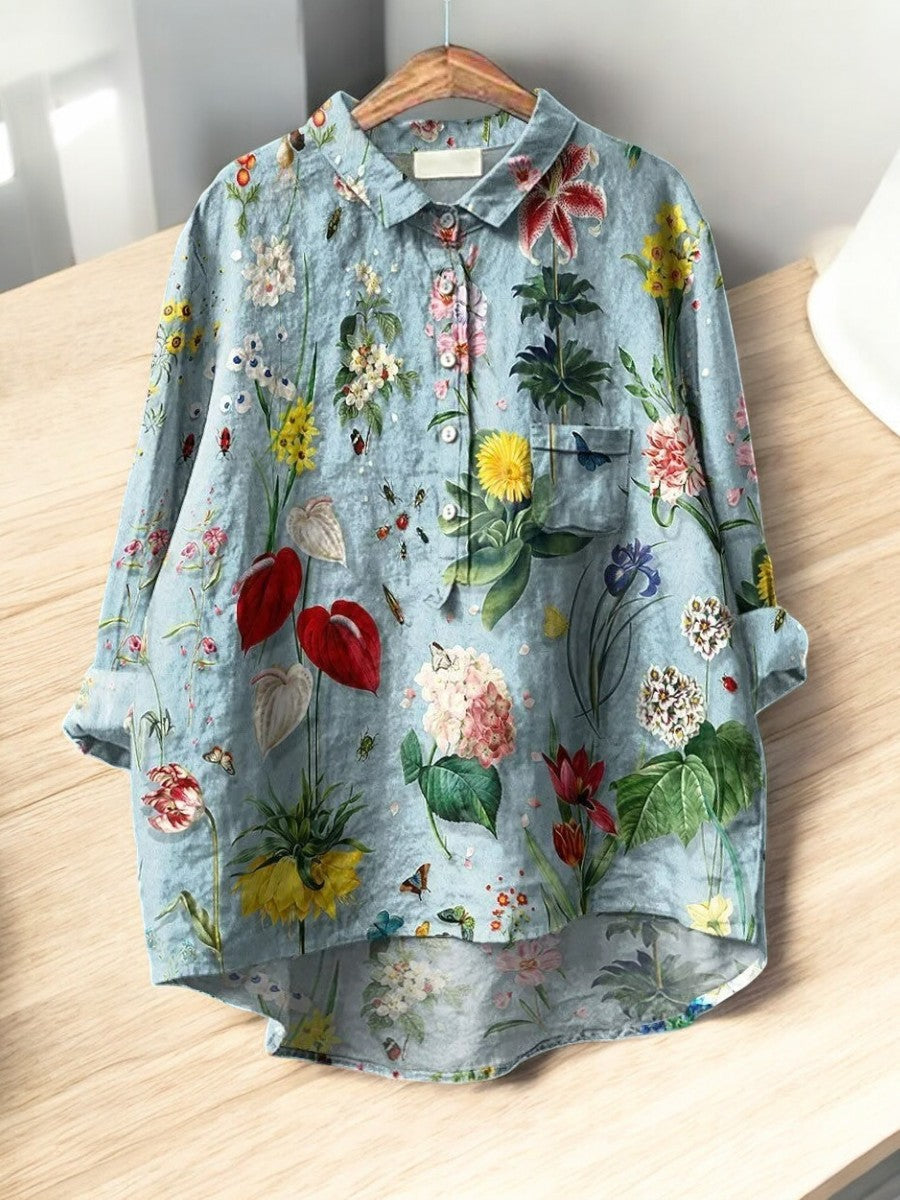 Maëva™ | Fashionable Vintage Blouse