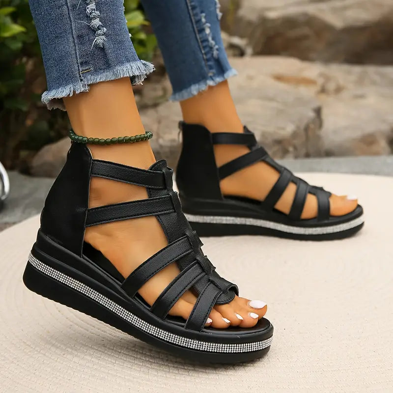 Margo™ | Elegant Wedge Sandals
