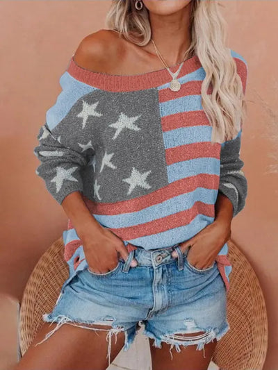 Liberty™ | Stars & Stripes Knit Sweater