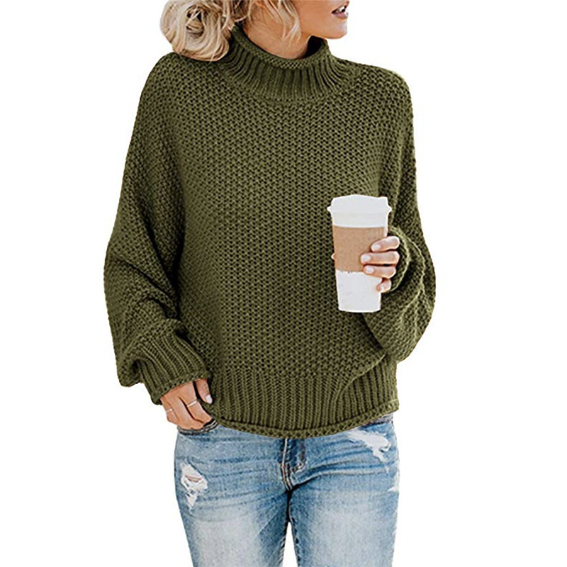 Solyana™ | Chunky Knit Turtleneck Sweater
