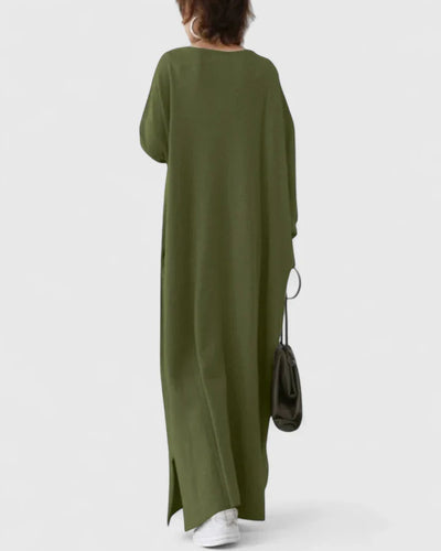 Amanda™ | Relaxed Long Maxi Dress