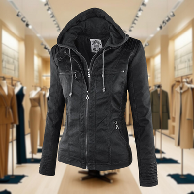 Noraya™ | Sleek Urban Hooded Jacket