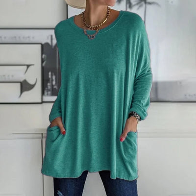 Haisley™ | Oversized Pocket Tunic Top