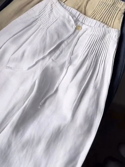 Calina™ | High-Waisted Wide-Leg Lounge Pants