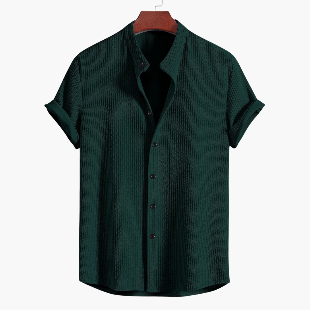Noham™ | Men’s Stand-Up Collar Shirt