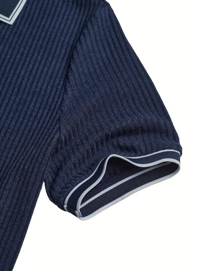 Hervé™ | Tailored Knit Polo Shirt
