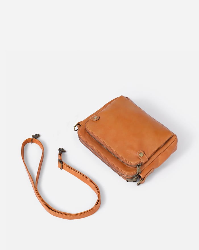 Hésiane™ | Sleek Three Layer Crossbody Bag