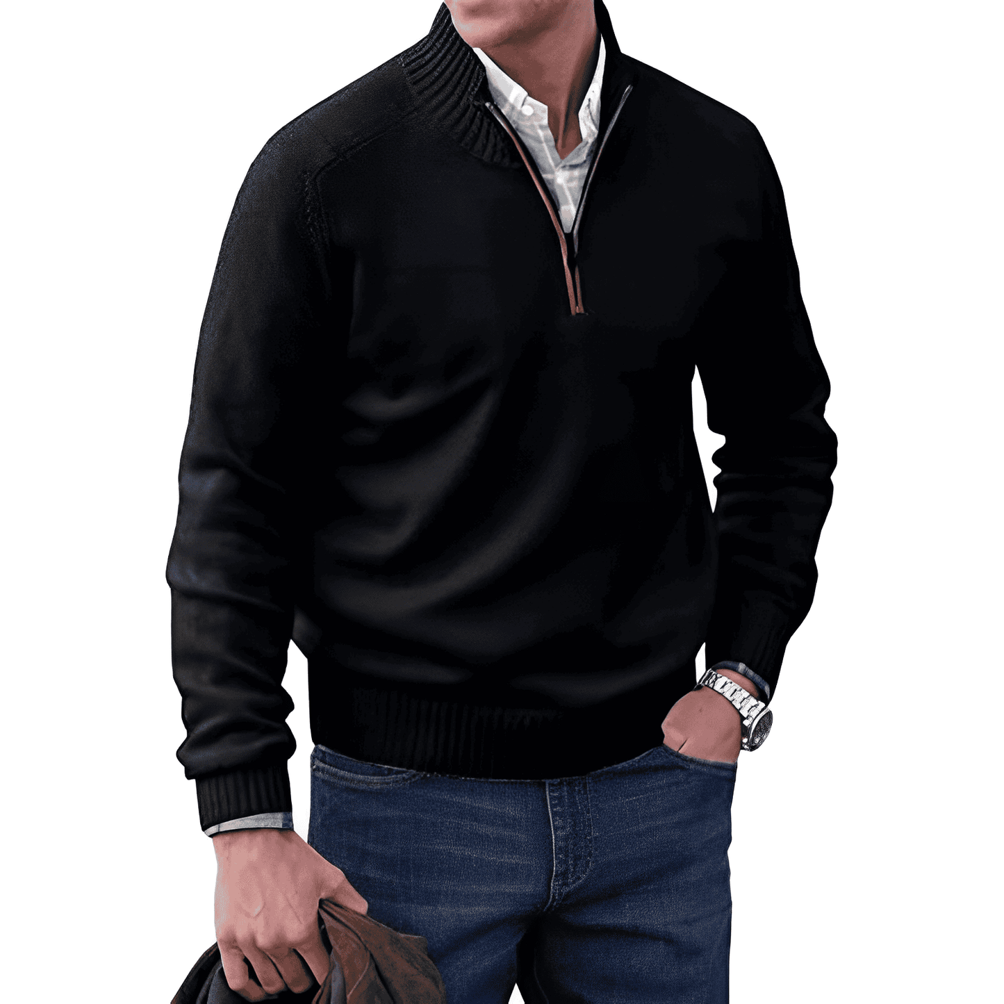 Andy | Herren Winter Lässig Pullover | Langarm