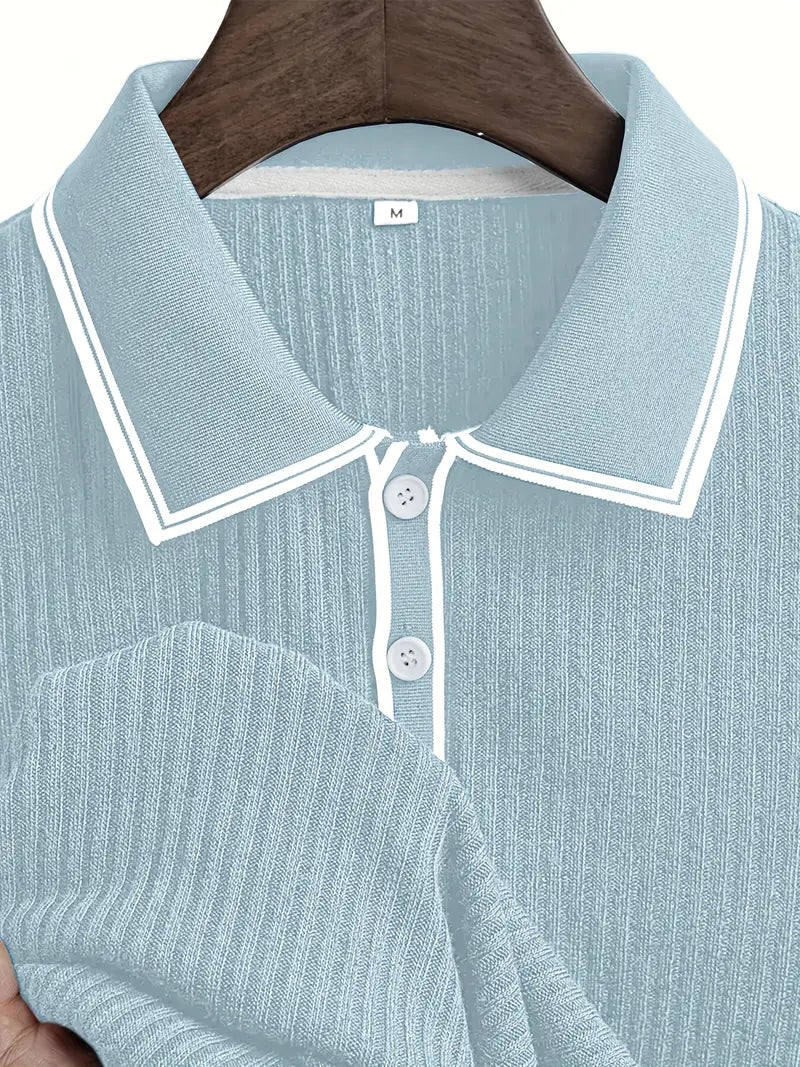 Hervé™ | Tailored Knit Polo Shirt
