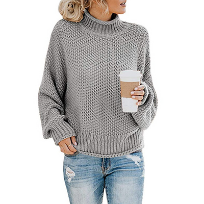 Solyana™ | Chunky Knit Turtleneck Sweater