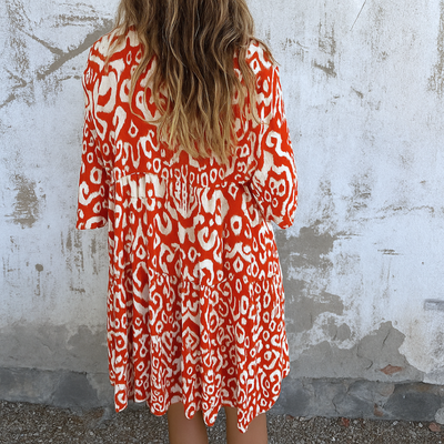 Jeylina™ | Elegant Casual V-Neck Dress