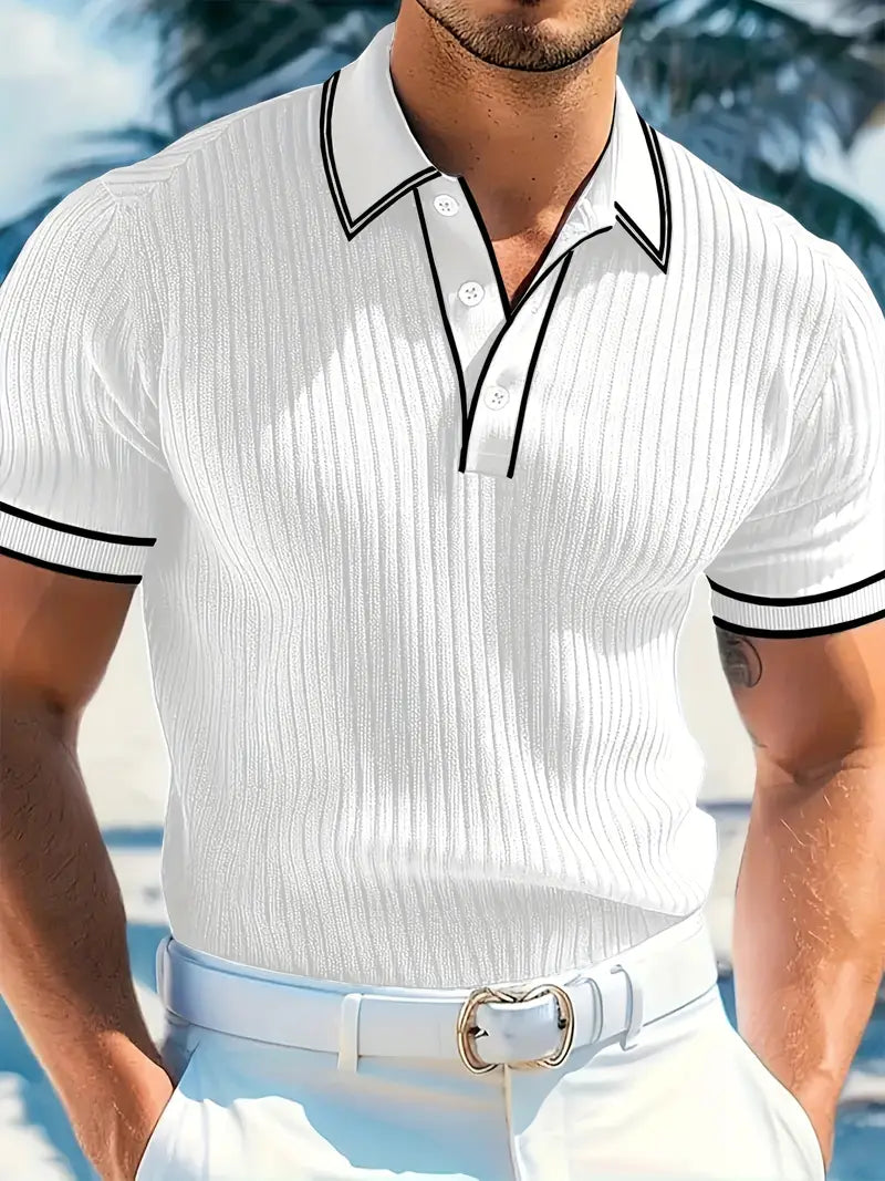Hervé™ | Tailored Knit Polo Shirt