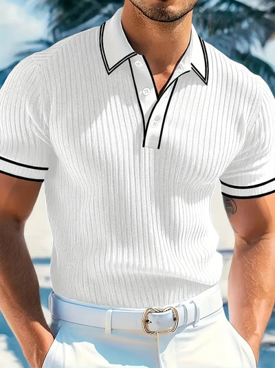 Hervé™ | Tailored Knit Polo Shirt