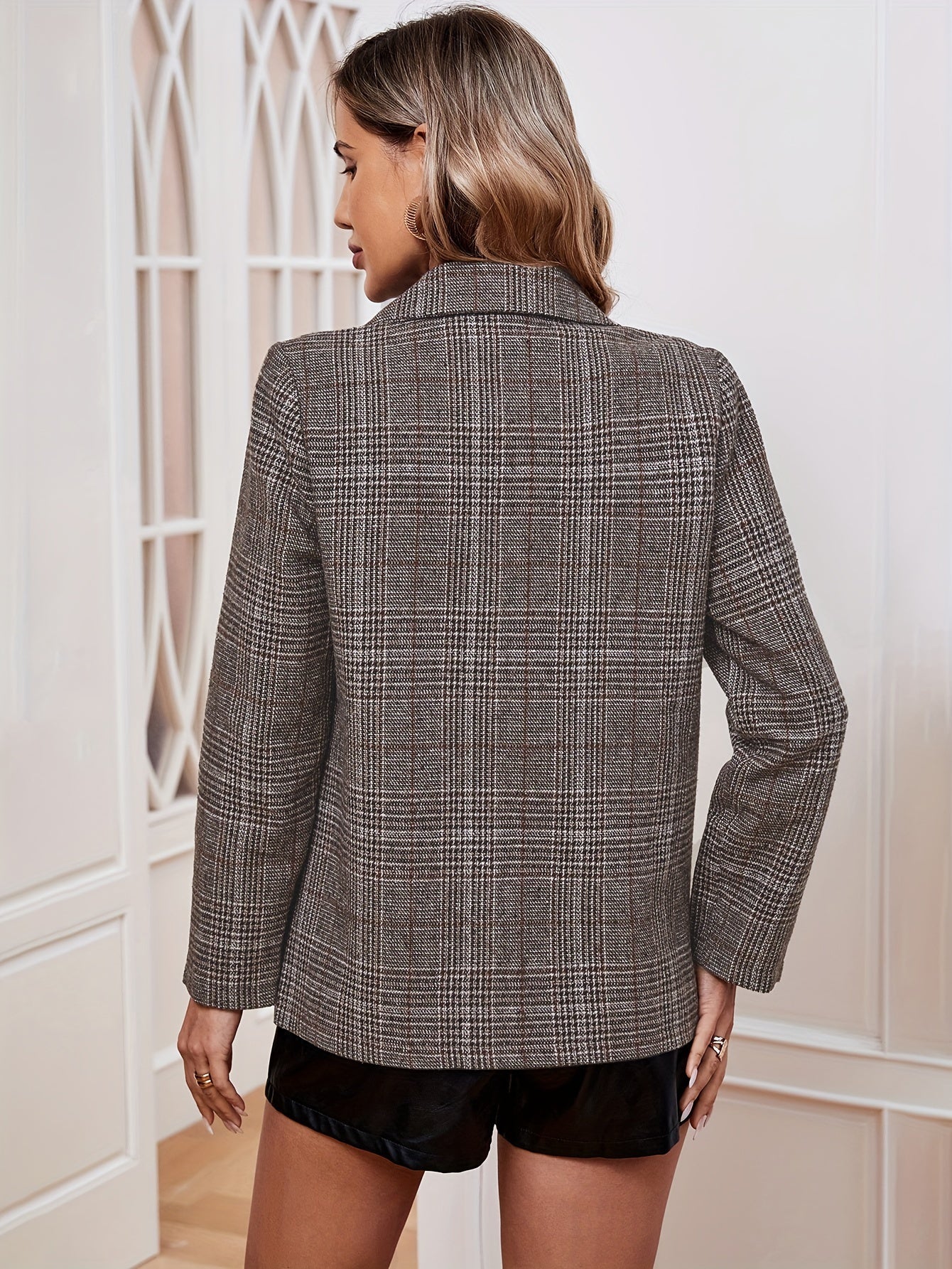 Marcelline™ | Classic Plaid Blazer