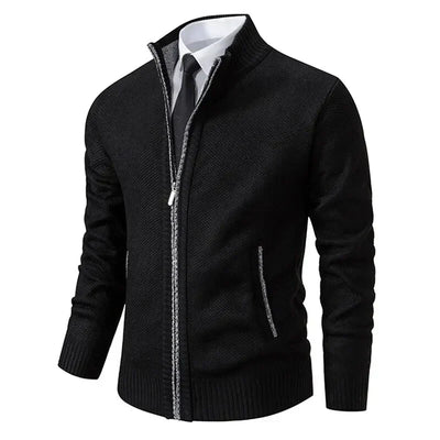 Robert™ | Knit Zip Cardigan Sweater