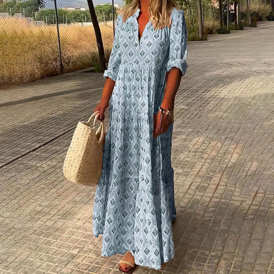 Capucine™ | Elegant Boho Maxi Dress