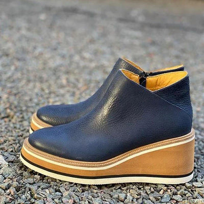 Carmen™ | Platform Wedge Ankle Boots