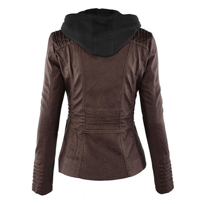 Noraya™ | Sleek Urban Hooded Jacket