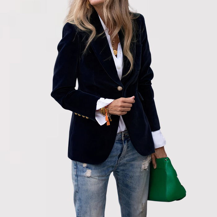 Romain™ | Velvet Tailored Blazer