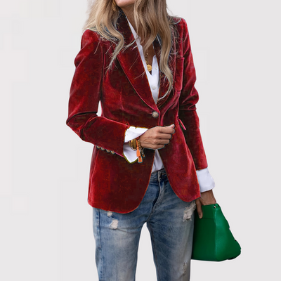Romain™ | Velvet Tailored Blazer