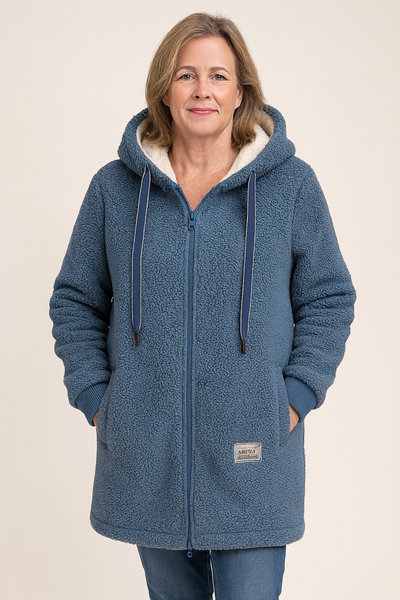 Maelle™ | Cozy Zip-Up Hooded Coat