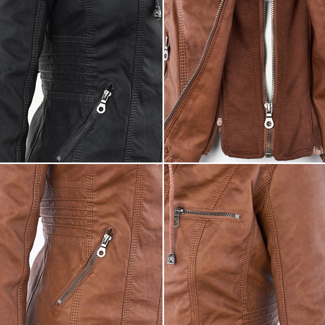 Noraya™ | Sleek Urban Hooded Jacket