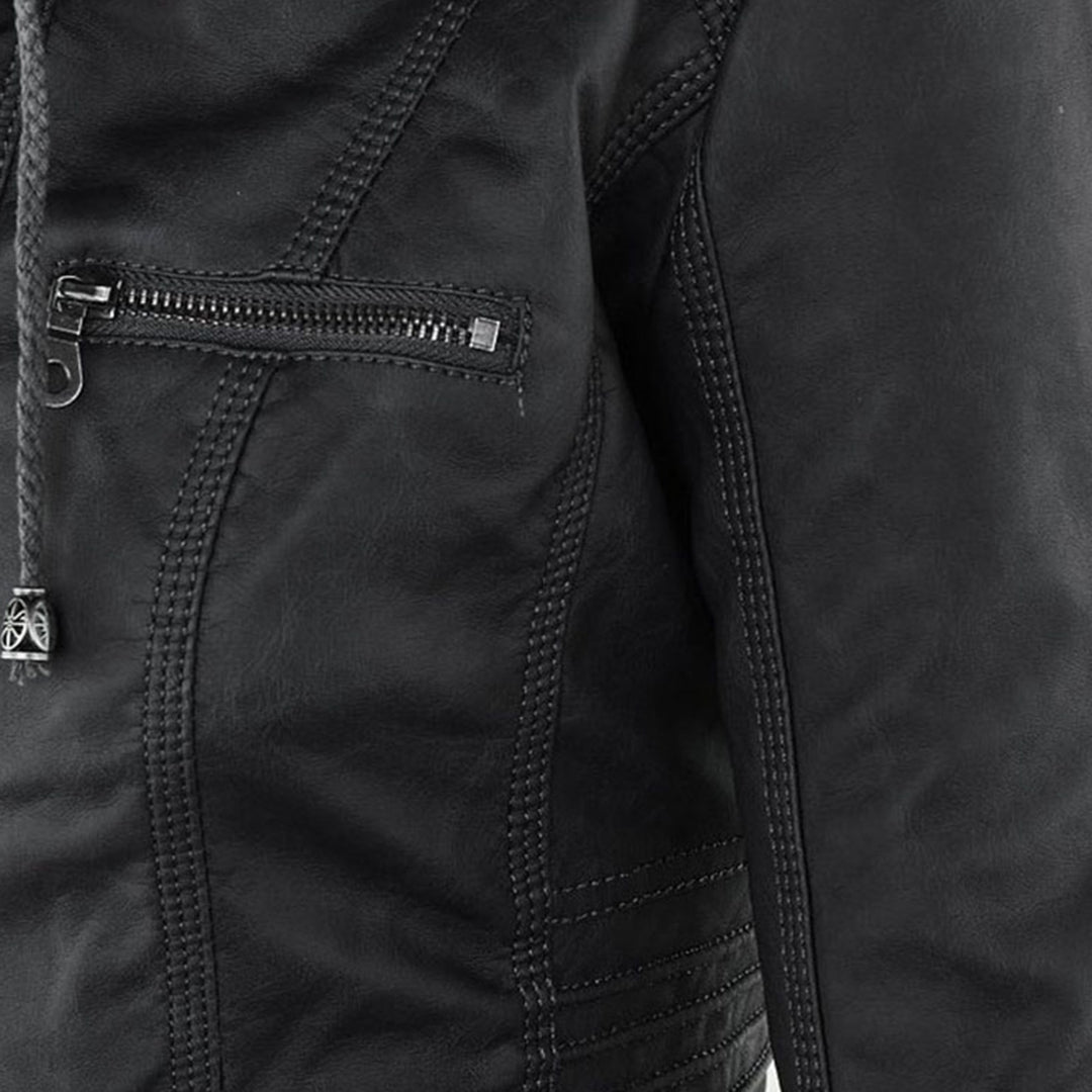Noraya™ | Sleek Urban Hooded Jacket