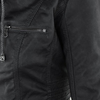 Noraya™ | Sleek Urban Hooded Jacket