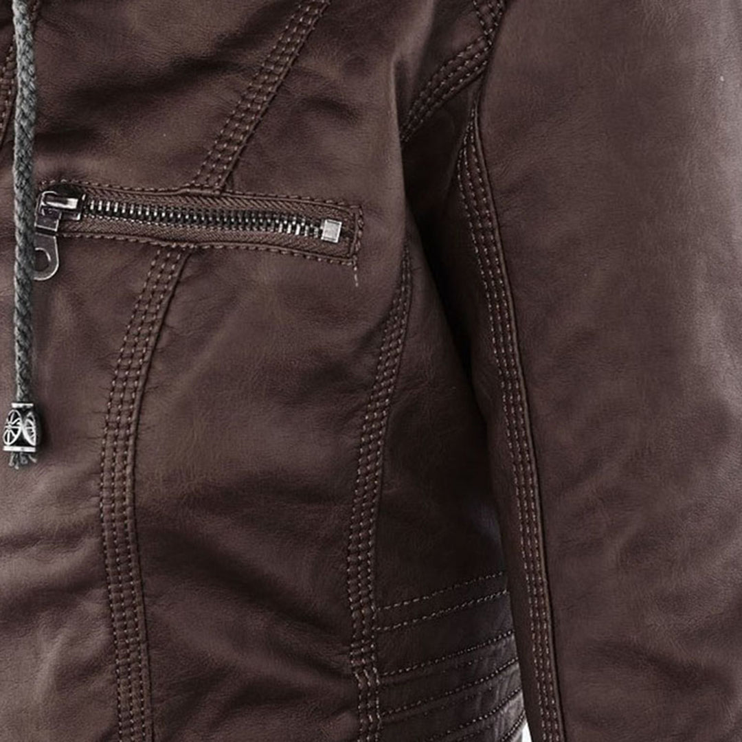 Noraya™ | Sleek Urban Hooded Jacket