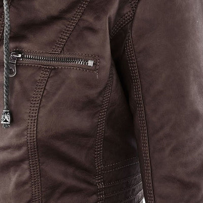 Noraya™ | Sleek Urban Hooded Jacket