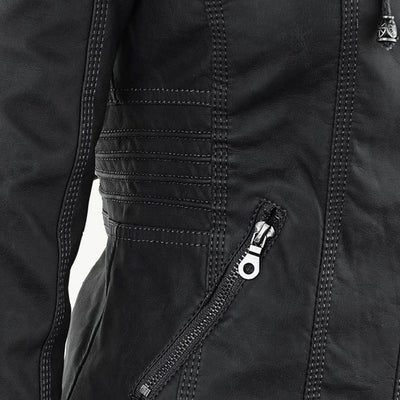 Noraya™ | Sleek Urban Hooded Jacket