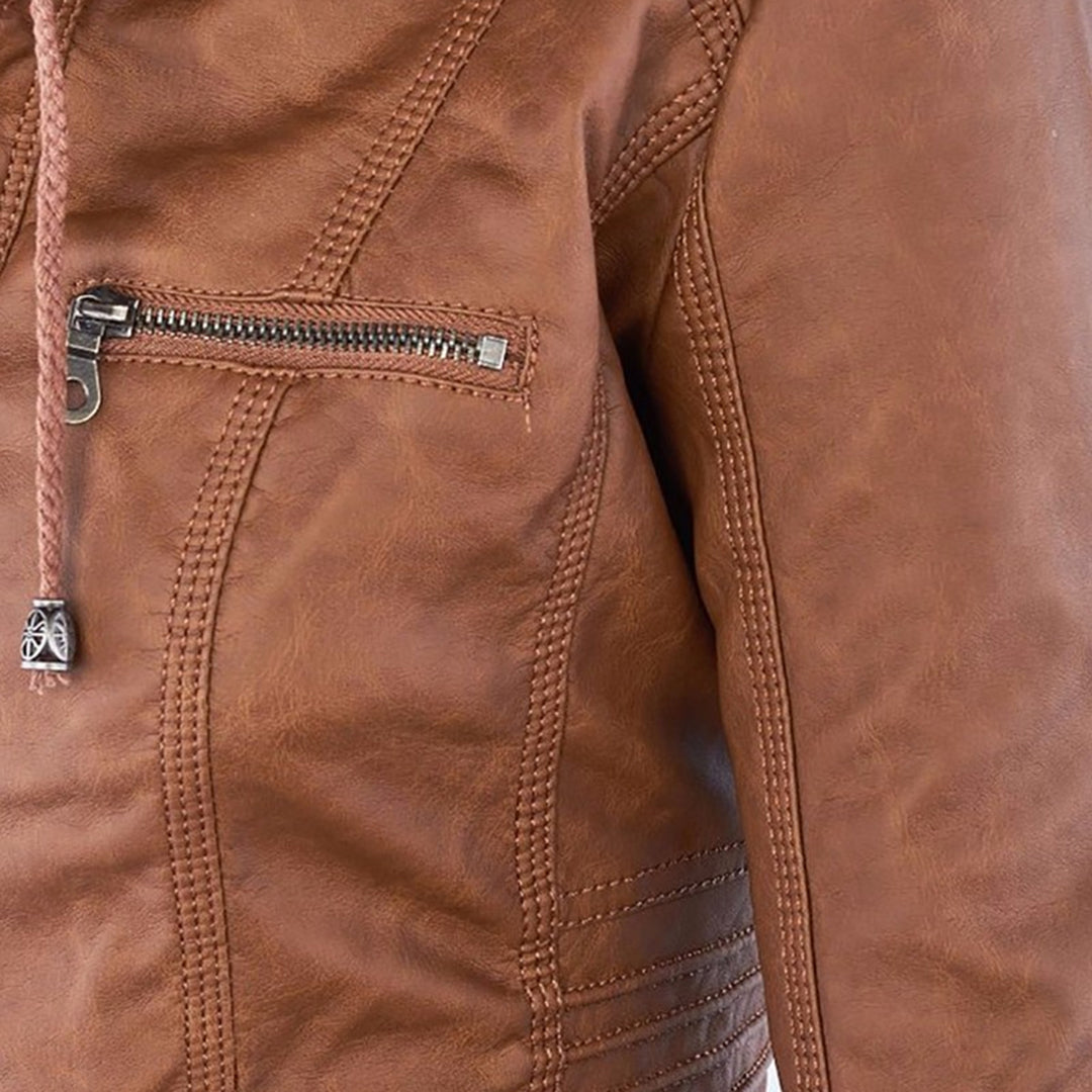 Noraya™ | Sleek Urban Hooded Jacket