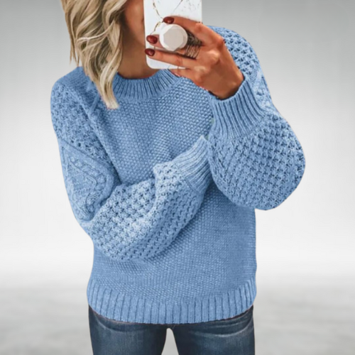 Quérine™ | Textured Knit Pullover