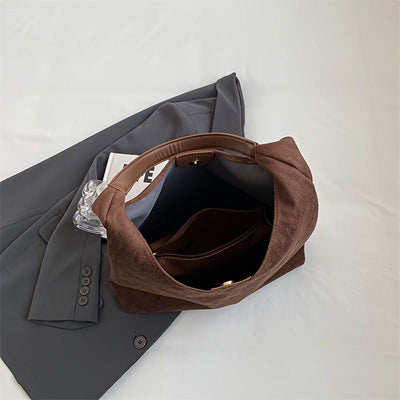 Énora™ | Soft Suede Shoulder Bag