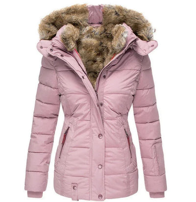 Isla™ | Fur-Trim Hooded Jacket