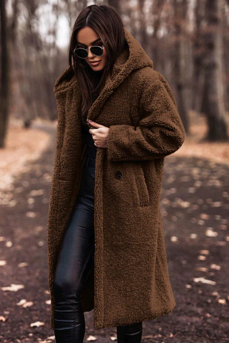 Millie | Damen Lange Trench Mantel | Winter