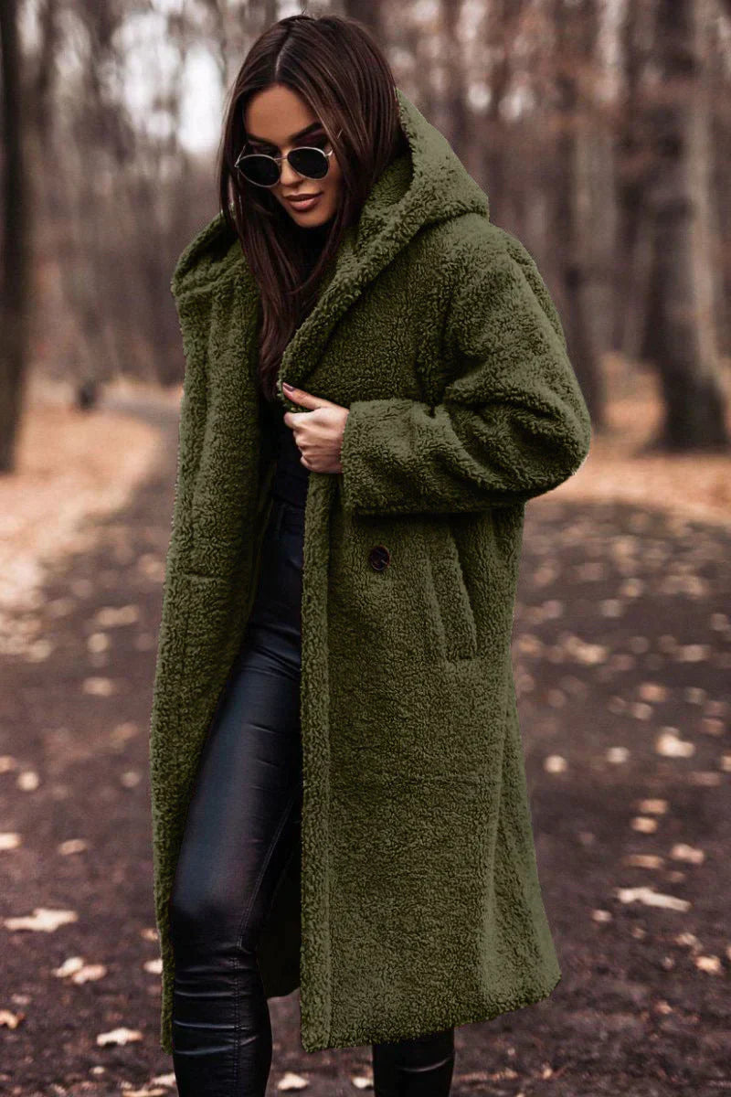 Millie | Damen Lange Trench Mantel | Winter